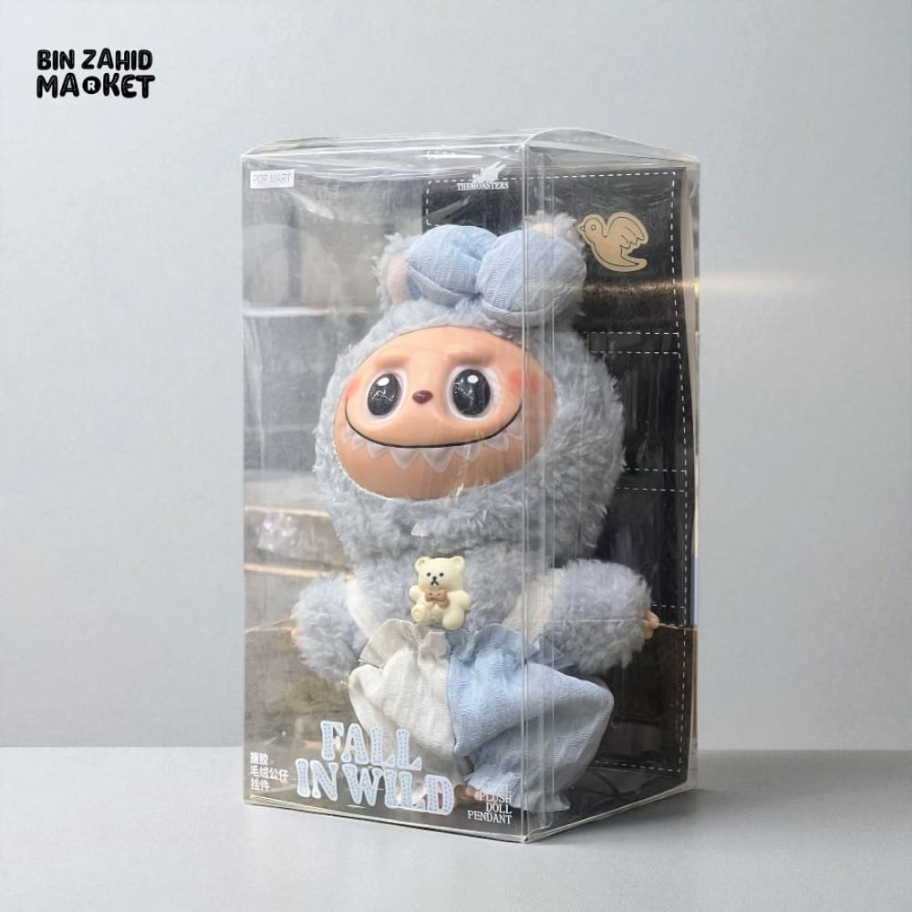 LABUBU THE MONSTER - FALL IN WILD 17CM Blue