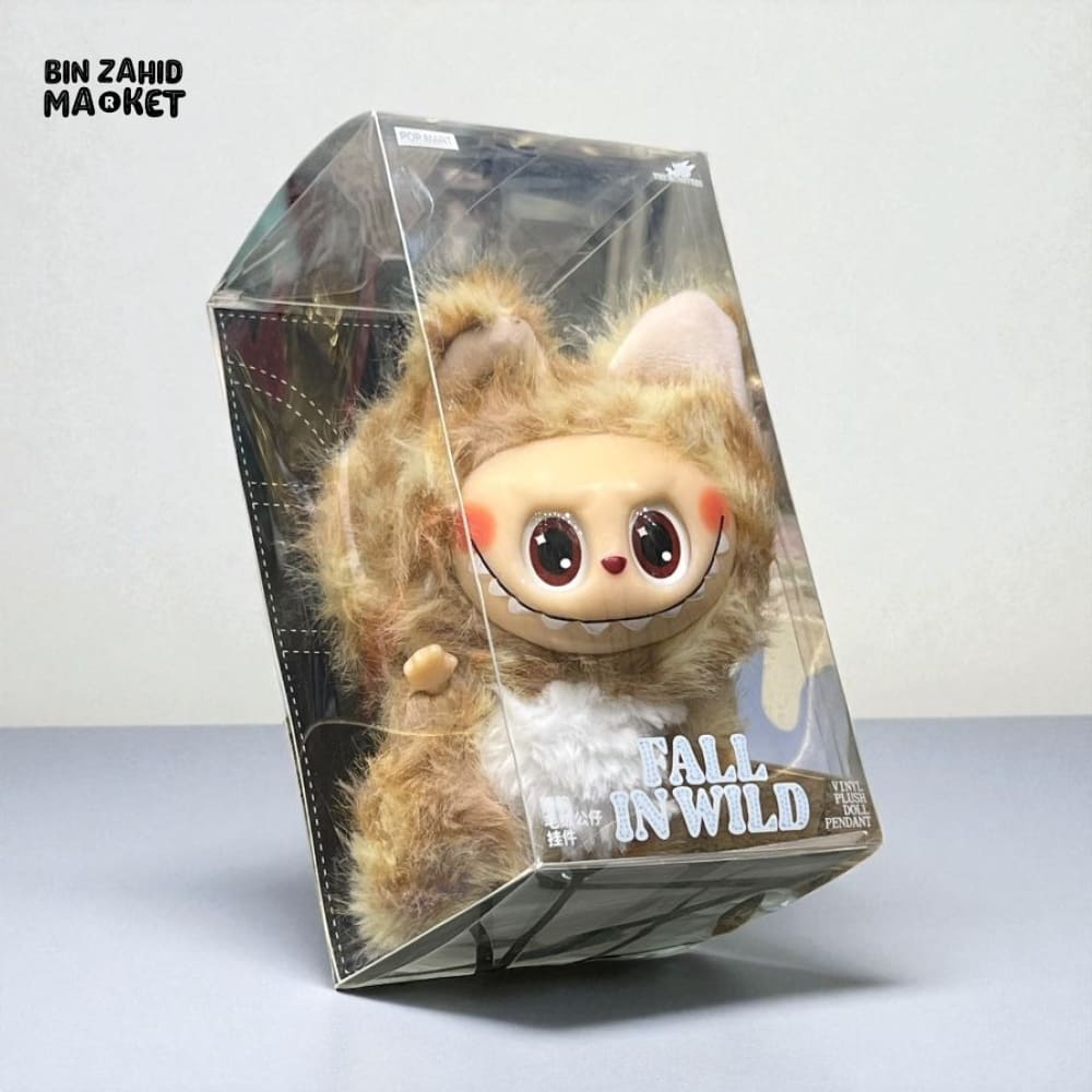 LABUBU THE MONSTER - FALL IN WILD 17CM Brown