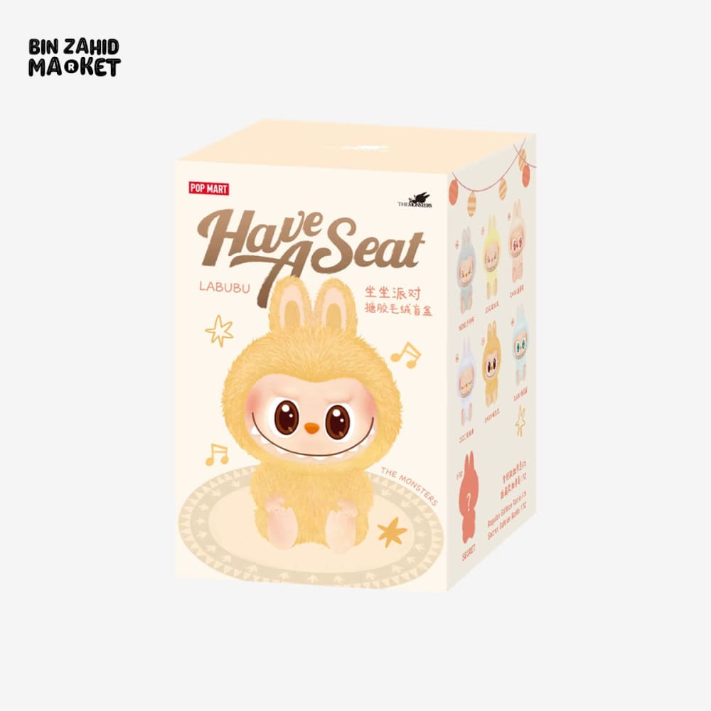 LABUBU THE MONSTER - HAVE A SEAT VINYL PLUSH BLIND BOX