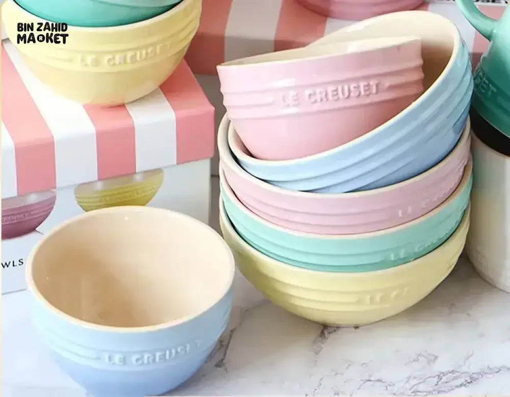 LE CREUSET SET OF 6 BOWLS SORBET COLLECTION