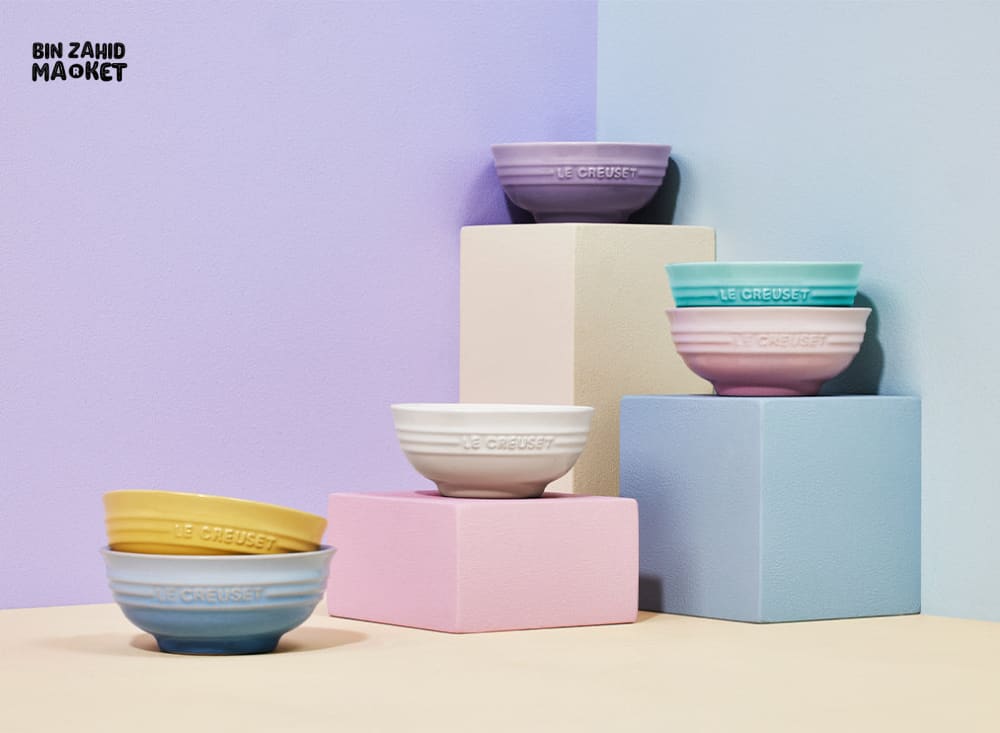 LE CREUSET STONEWARE SORBET SET OF 6 MINI BOWLS