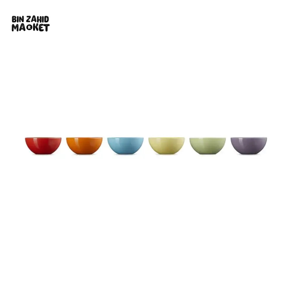 VANCOUVER RAINBOW SNACK BOWL SET OF 6