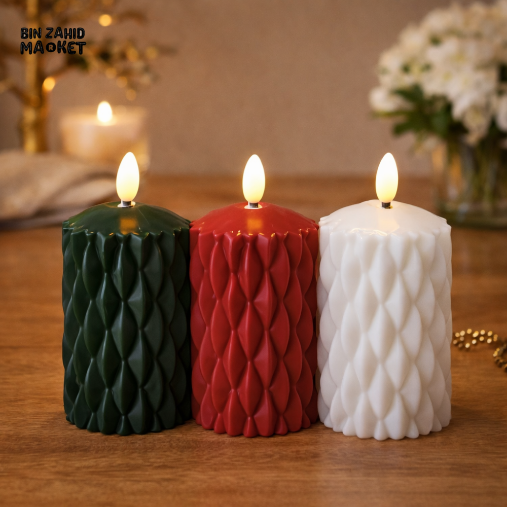 LED DECORATIVE FLAMELESS CANDLE