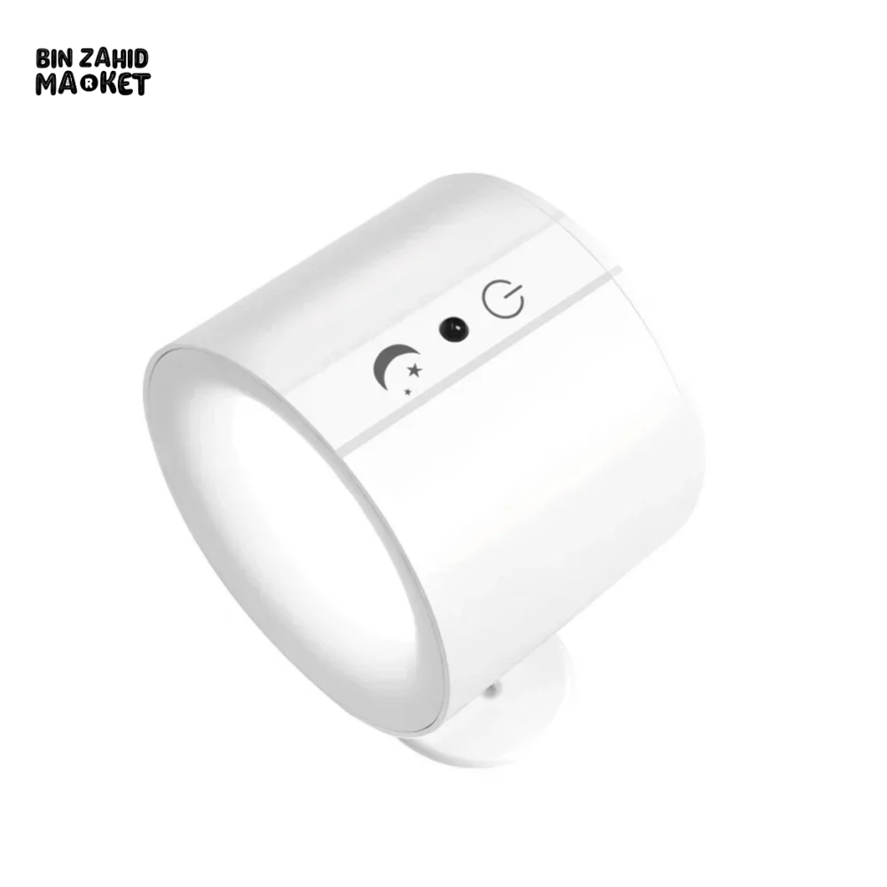 LED DOUBLE HEAD WALL LAMP – TOUCH CONTROL & REMOTE 360° ROTATABLE RECHARGEABLE