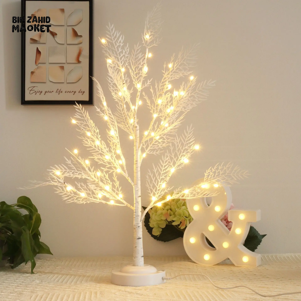 LED FAIRY TREE LIGHT – BIRCH NIGHT LAMP MOOD LIGHT FOR HOME & EVENTS - 22 INCHES