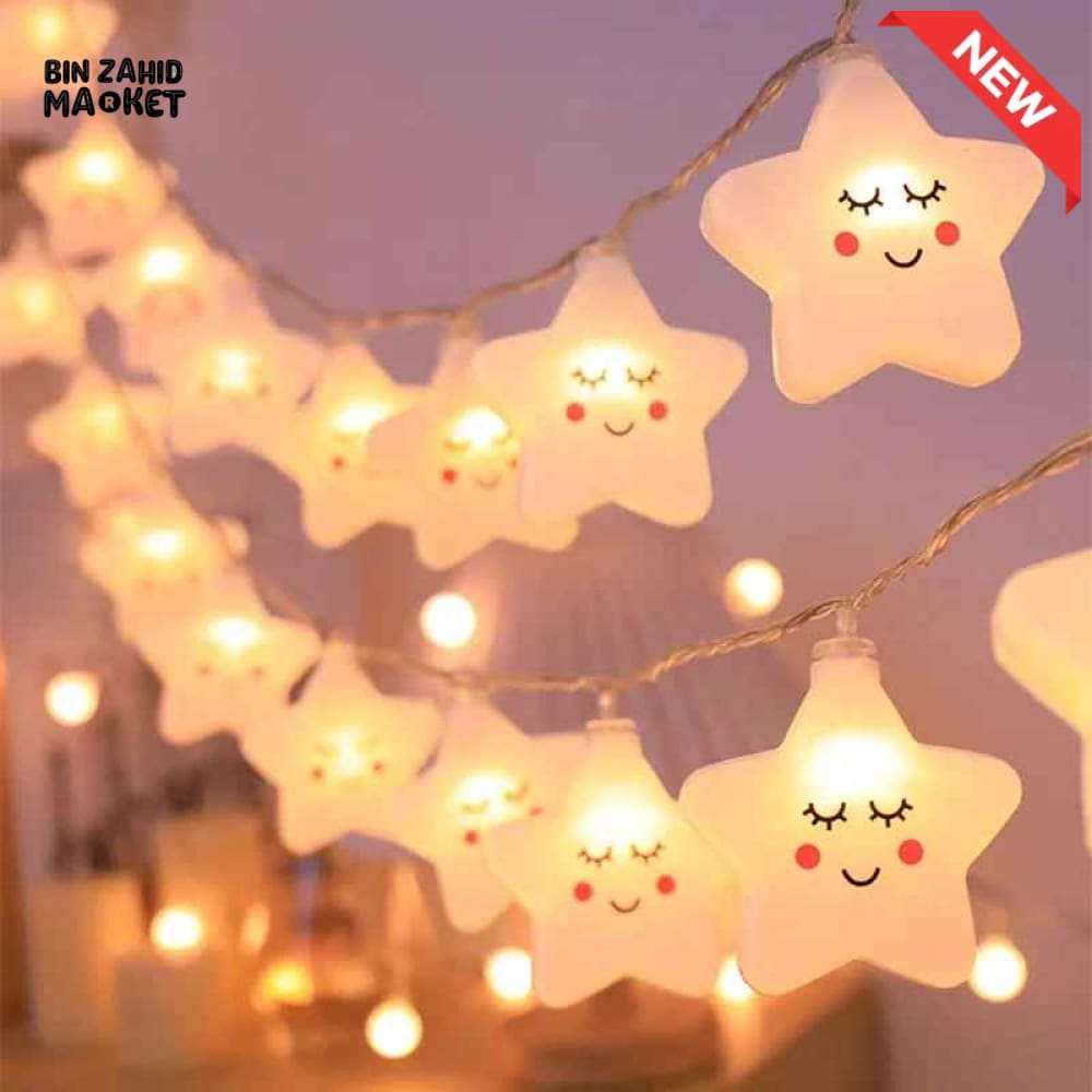 LED STAR STRING LIGHTS
