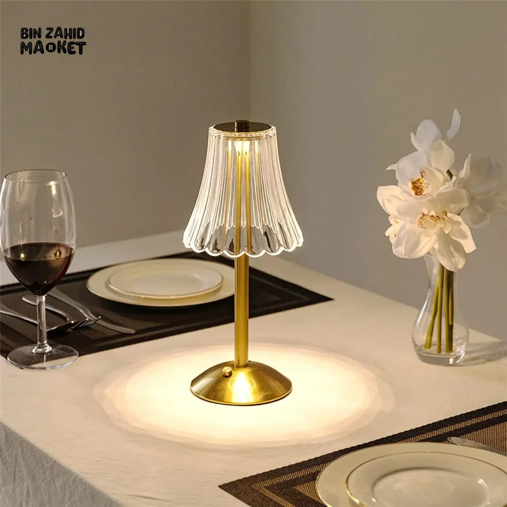 LED TOUCH TABLE LAMP USB NIGHT LIGHT EYE-PROTECTION READING LIGHT