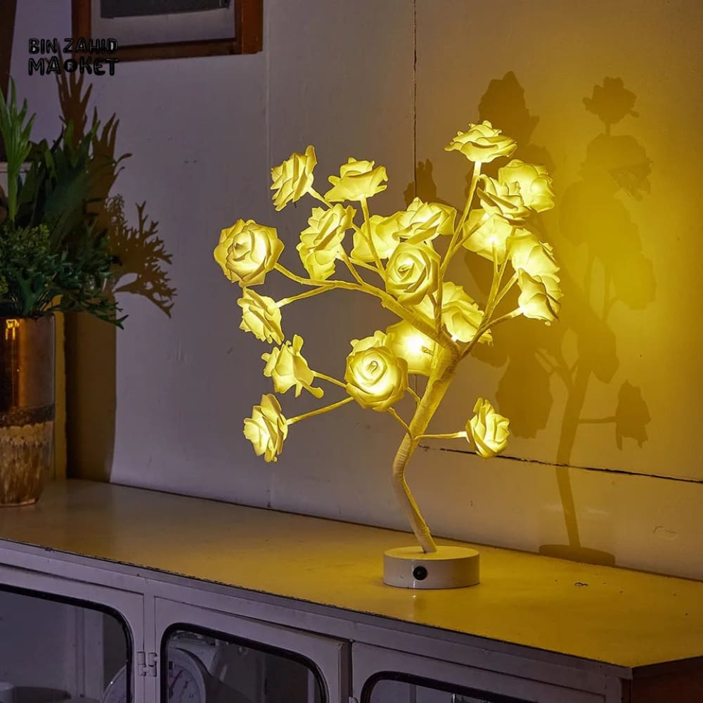 LIGHTING ROSE LAMP