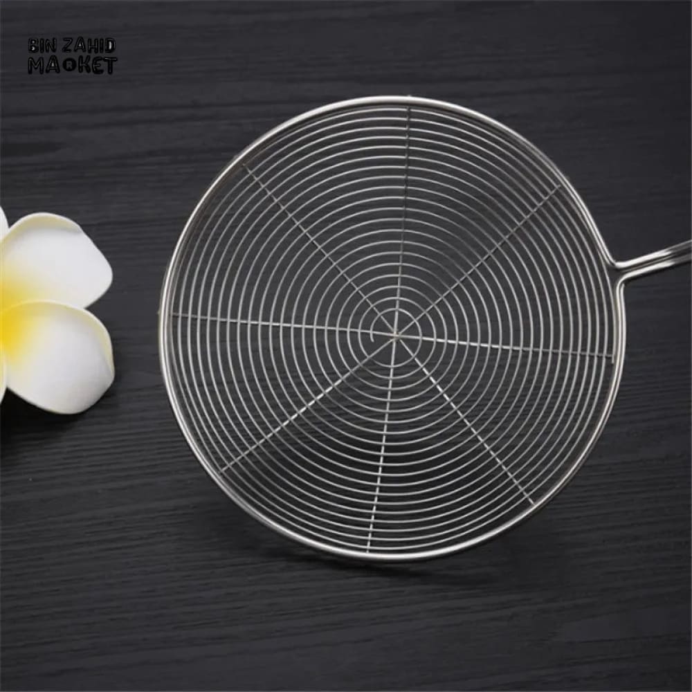 LONG HANDLE STEEL STRAINER