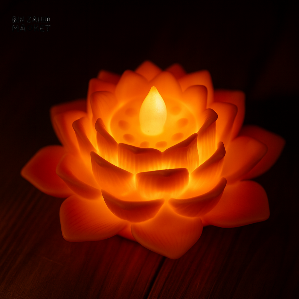 LOTUS LED SILICONE LAMP – SOFT GLOW DECOR LIGHT