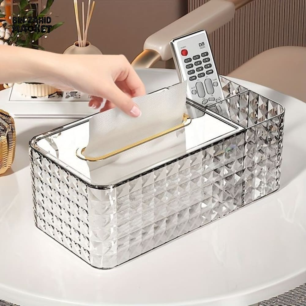 LUXOR DIAMOND PATTERN TISSUE BOX