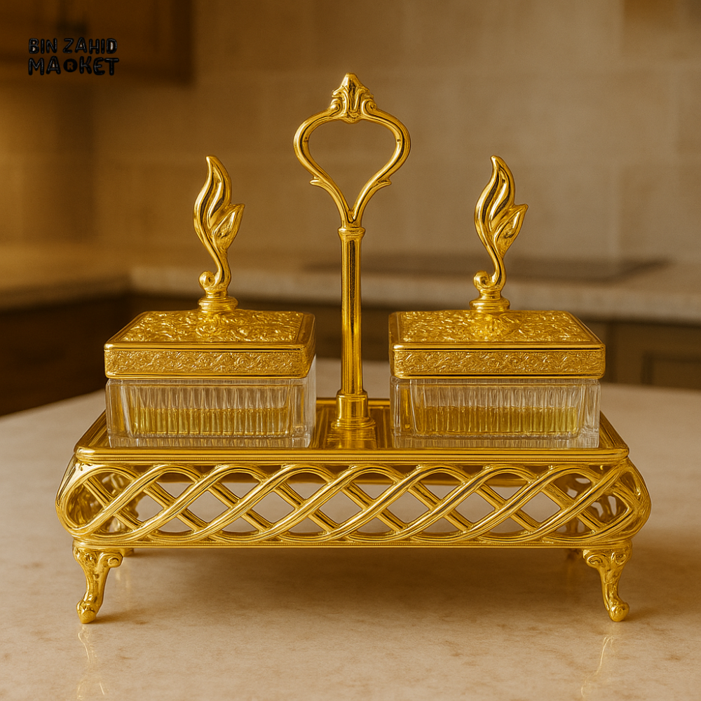 LUXOR GOLDEN COMPARTMENT TRAY