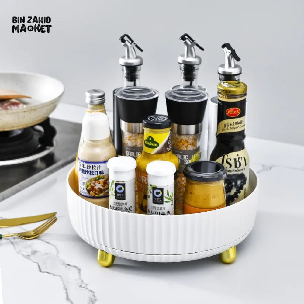 LUXOR ROTATING STORAGE TRAY - PLASTIC