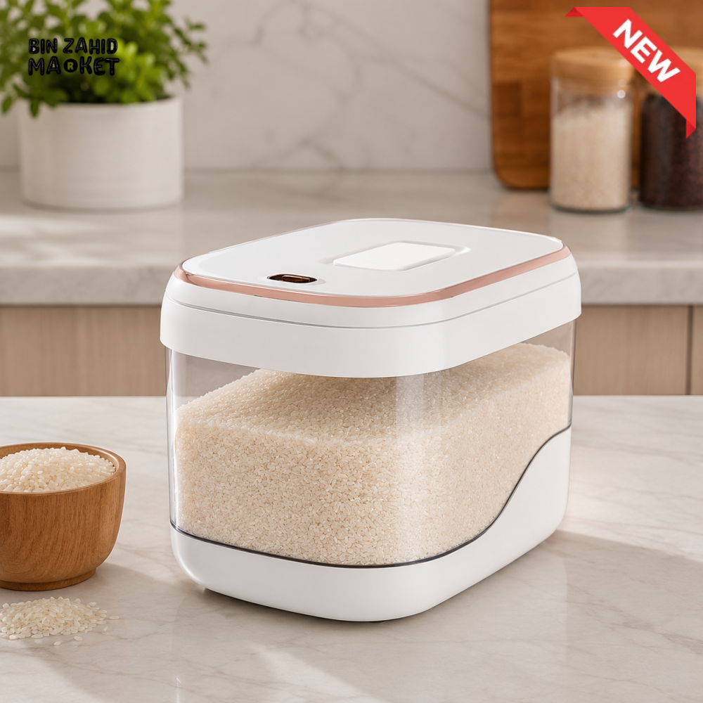 LUXORMOVE AIRTIGHT RICE STORAGE CONTAINER - 5 KG