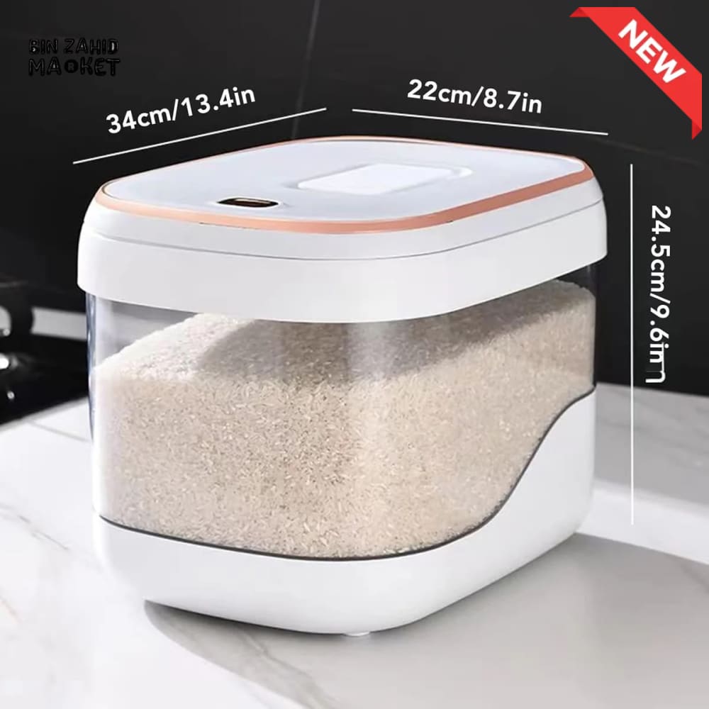 LUXORMOVE AIRTIGHT RICE STORAGE CONTAINER - 5 KG