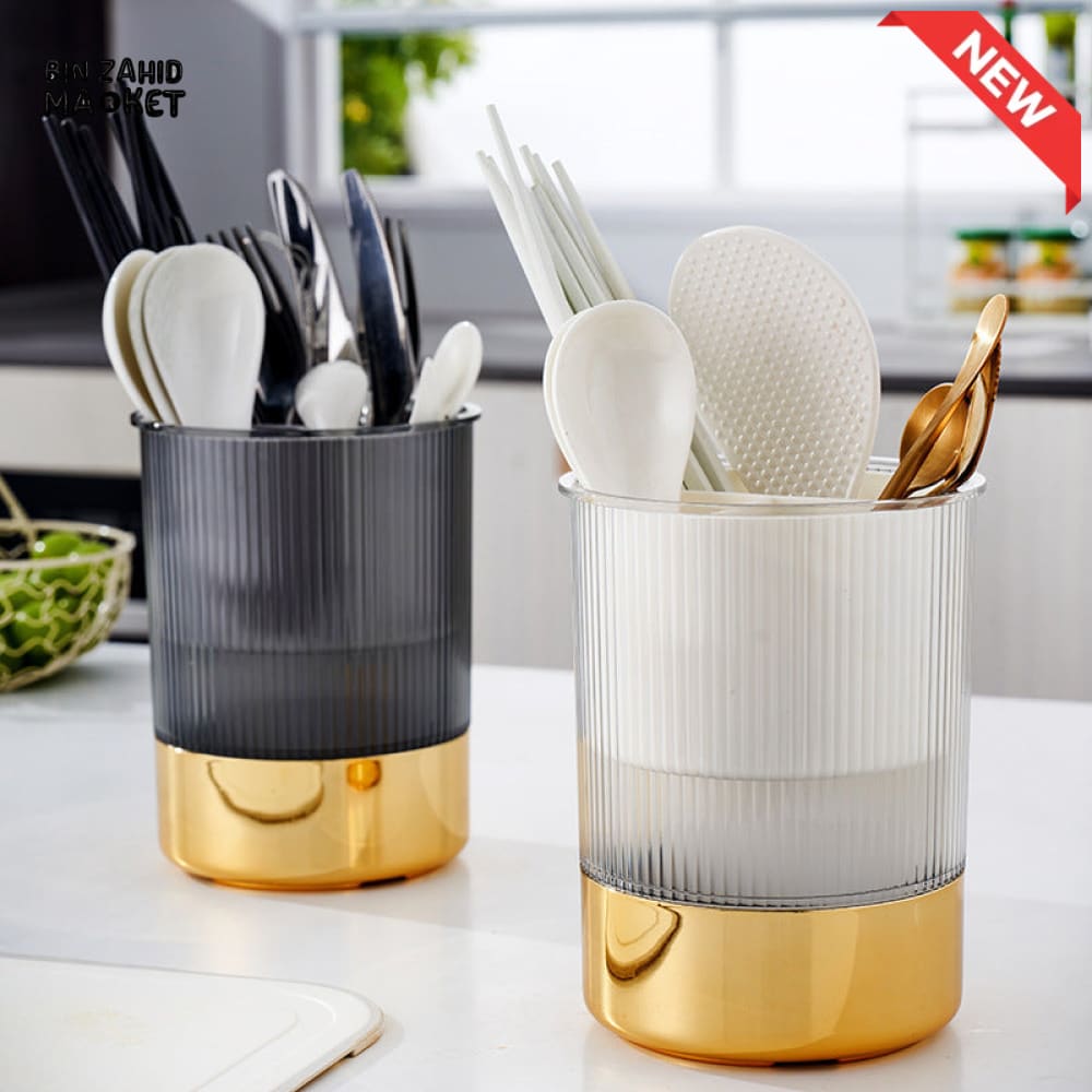 LUXORMOVE DETACHABLE CHOPSTICKS HOLDER – LUXURY MULTIFUNCTIONAL UTENSIL STORAGE WITH DRAINAGE & ANTI MOLD DESIGN