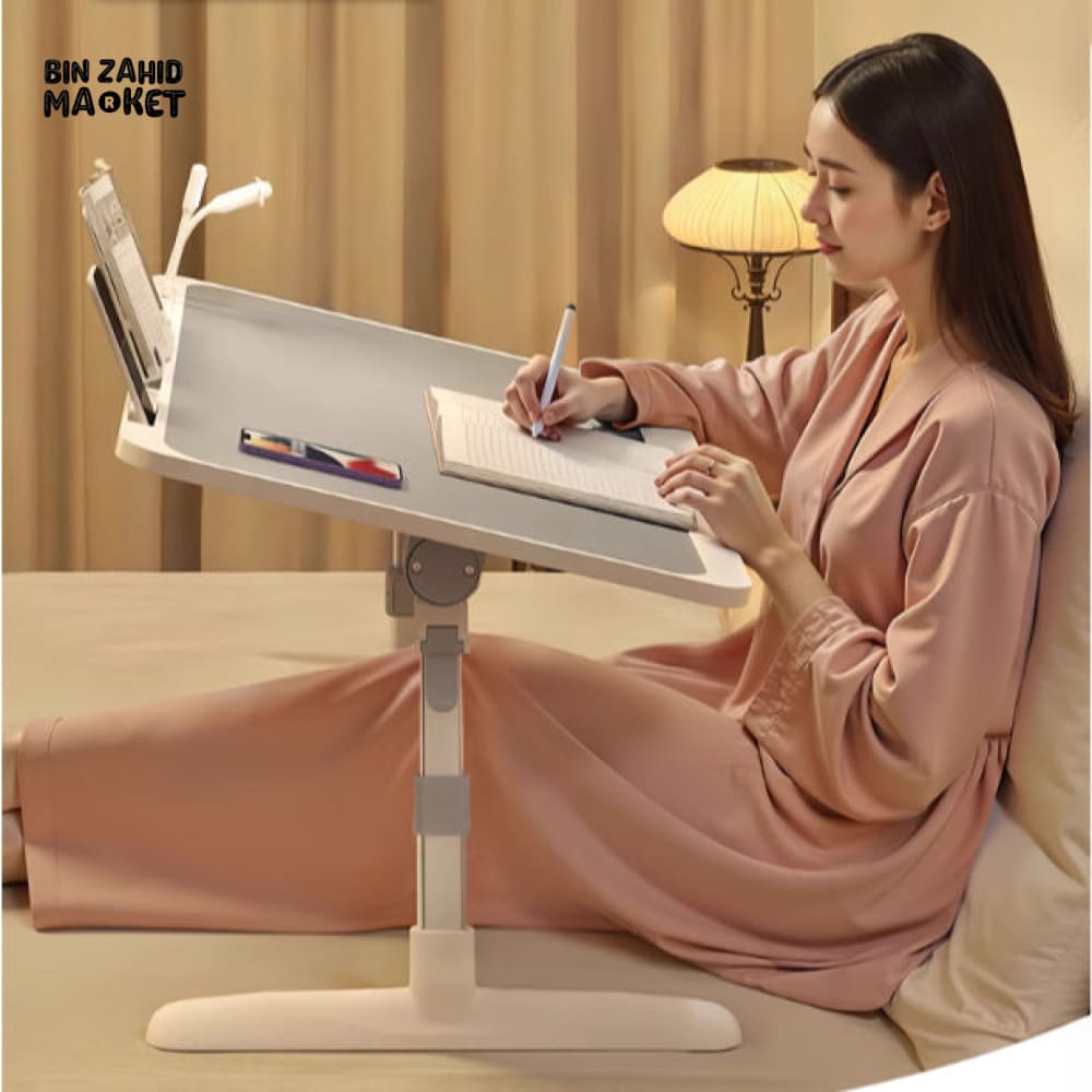 LUXORMOVE FOLDABLE PORTABLE LAPTOP BED & SOFA TABLE – MULTI-PURPOSE STUDY WORK & WRITING DESK