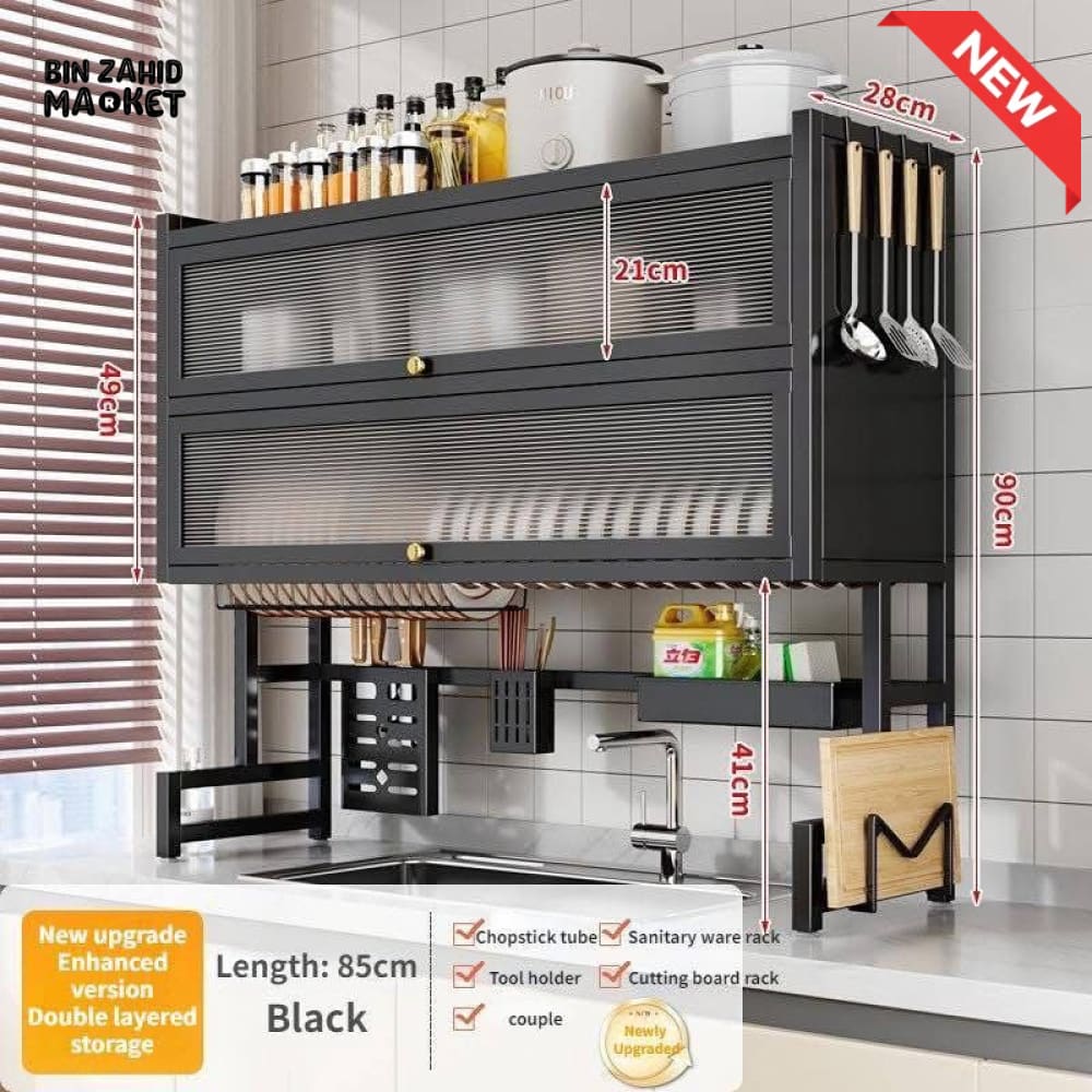 Double Cabin Over the Sink Rack