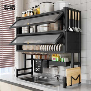 Double Cabin Over the Sink Rack