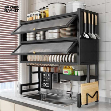 Double Cabin Over the Sink Rack