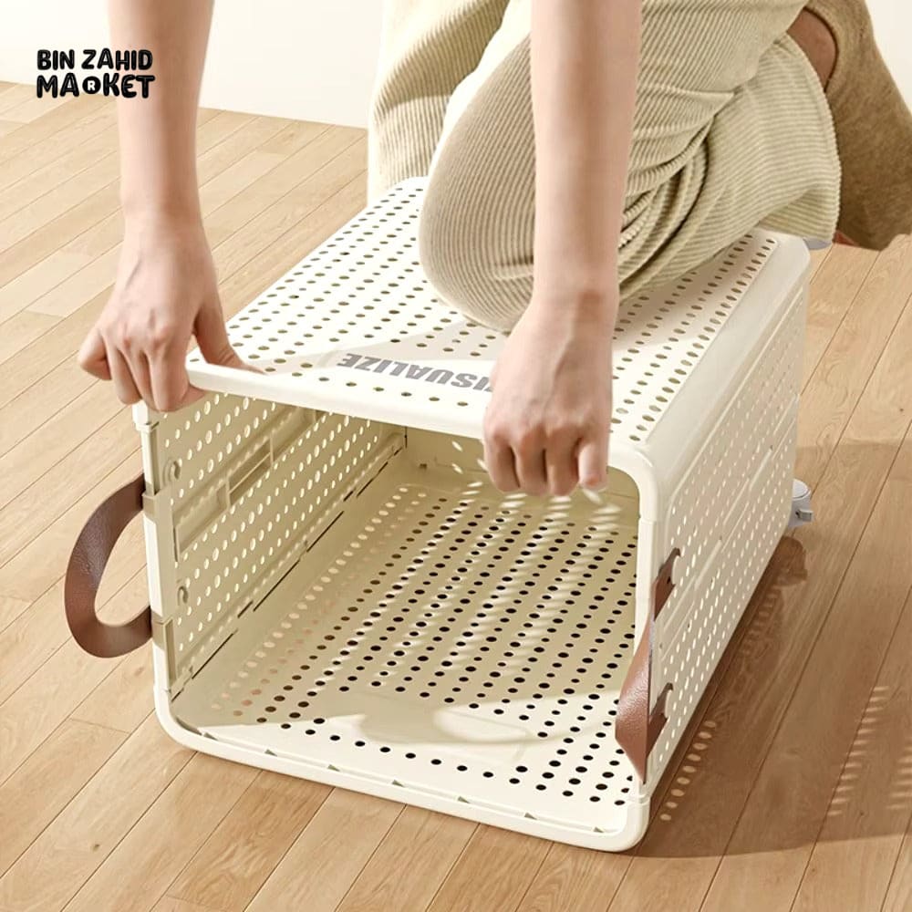 LUXORMOVE MOVEABLE FOLDING LAUNDRY BASKET