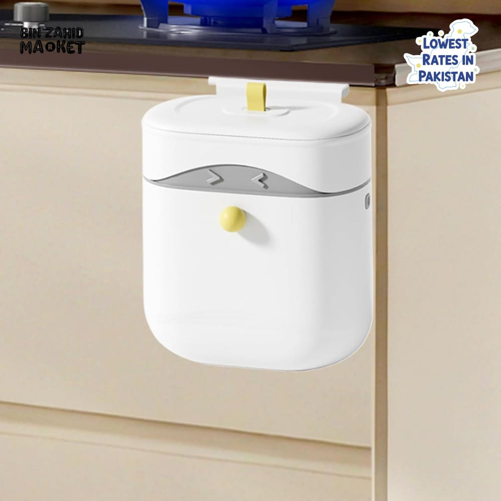 LUXORMOVE MOVEABLE HANGING TRASH BIN - FLIP LID