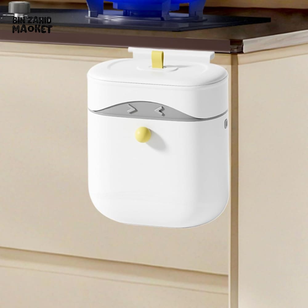 LUXORMOVE MOVEABLE HANGING TRASH BIN - FLIP LID