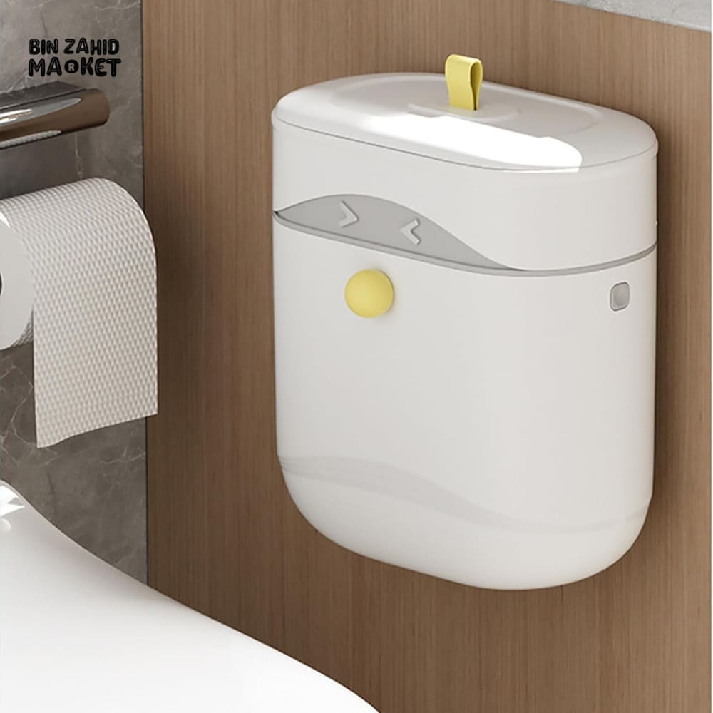 LUXORMOVE MOVEABLE HANGING TRASH BIN - FLIP LID