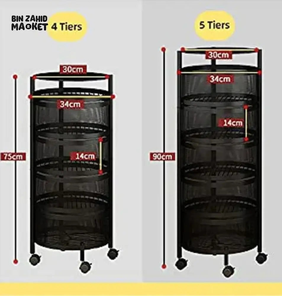 LUXORMOVE ROTATING STORAGE BASKET