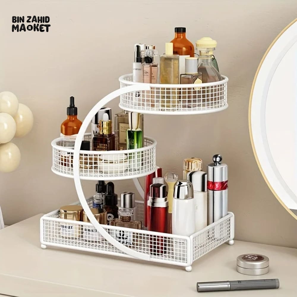 LUXORMOVE VANITY COUNTERTOP COSMETICS RACK – LIPSTICK & SKINCARE ORGANIZER