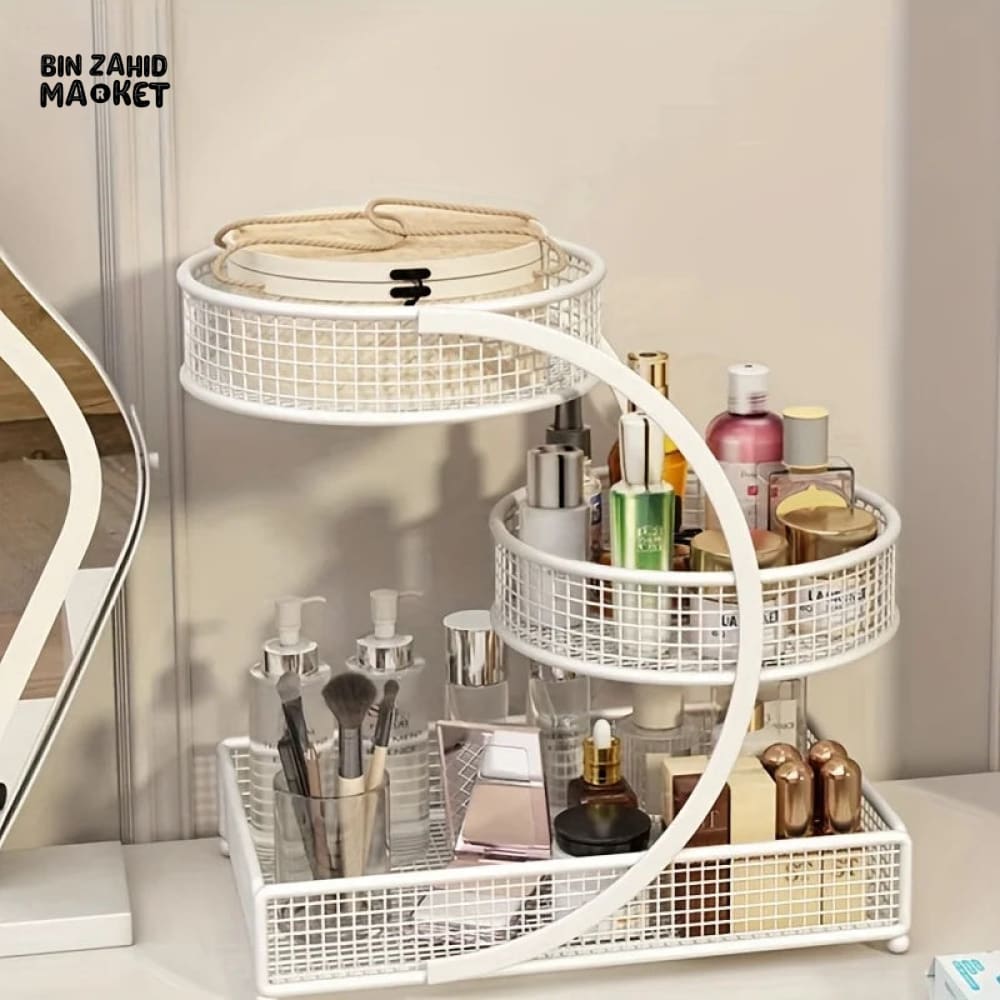 LUXORMOVE VANITY COUNTERTOP COSMETICS RACK – LIPSTICK & SKINCARE ORGANIZER