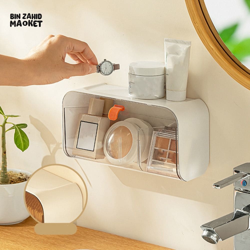 LUXORMOVE WALL MOUNTED MULITFUNCTIONAL STORAGE ORGANIZER BOX