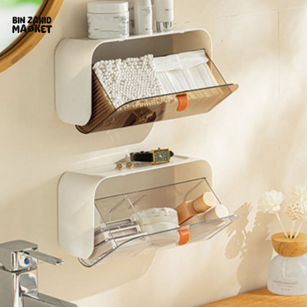 LUXORMOVE WALL MOUNTED MULITFUNCTIONAL STORAGE ORGANIZER BOX