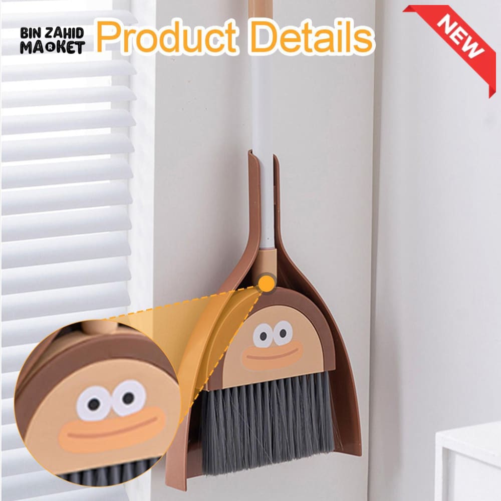 Kids Broom Dust Pan Set