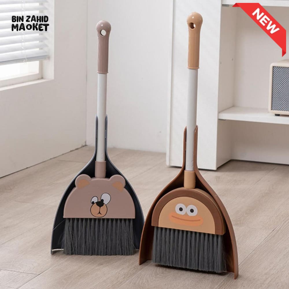 Kids Broom Dust Pan Set