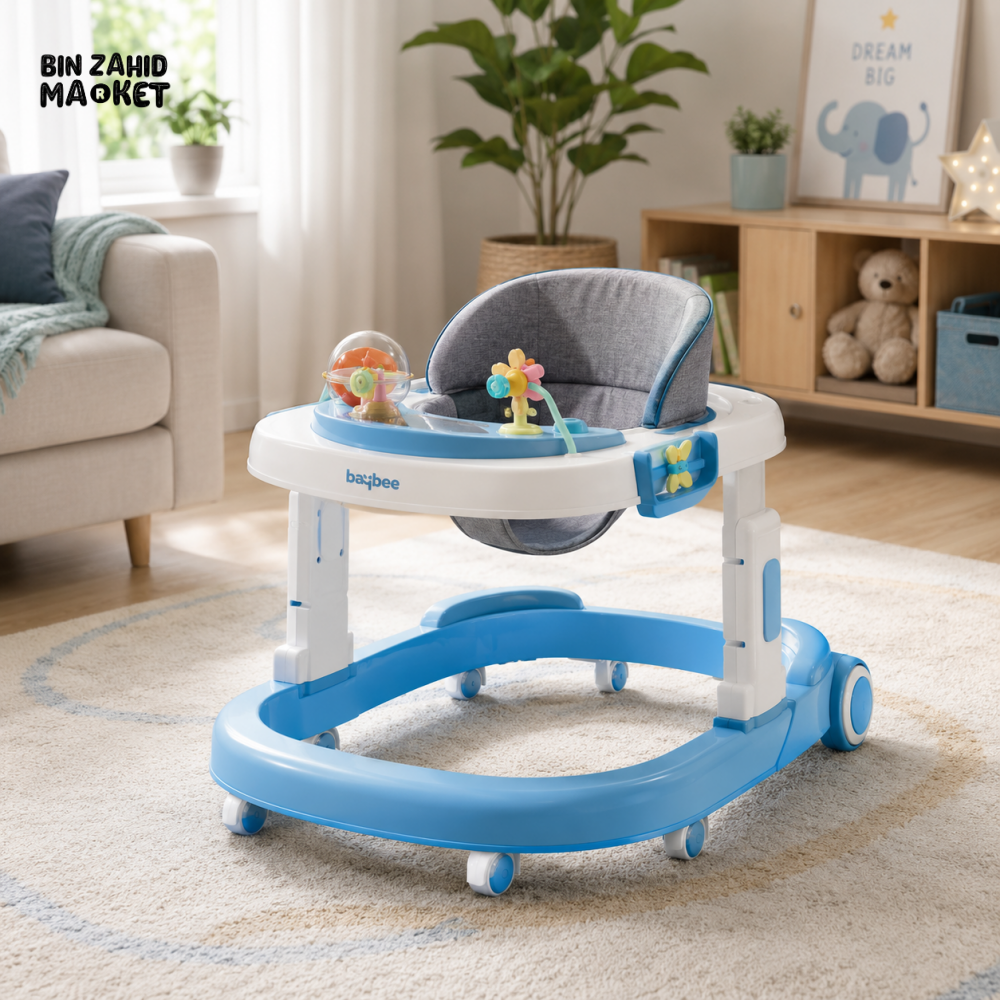 LUXURY BABY WALKER - BLUE
