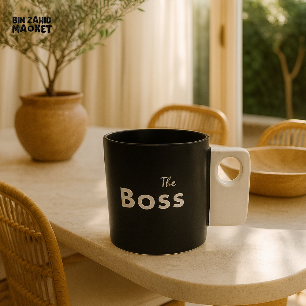 LUXURY CERAMIC MUG - THE BOSS
