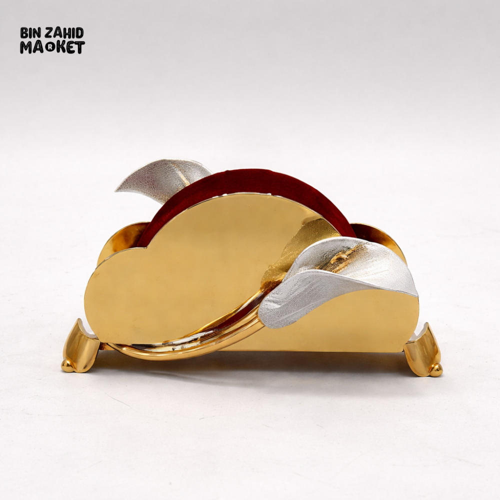 LUXURY GOLD CLOUD DESIGN NAPKIN HOLDER WITH TISSUE STAND