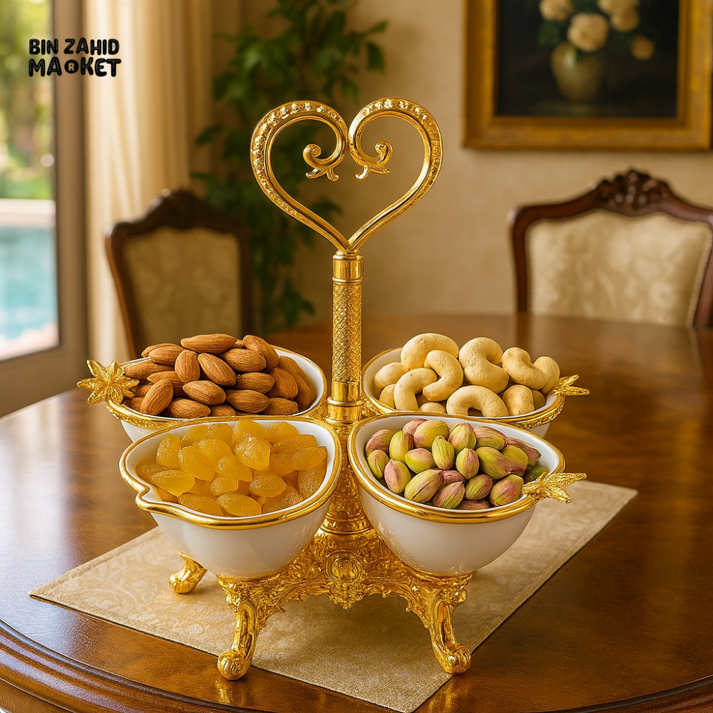 LUXURY GOLDEN DRY FRUIT STAND