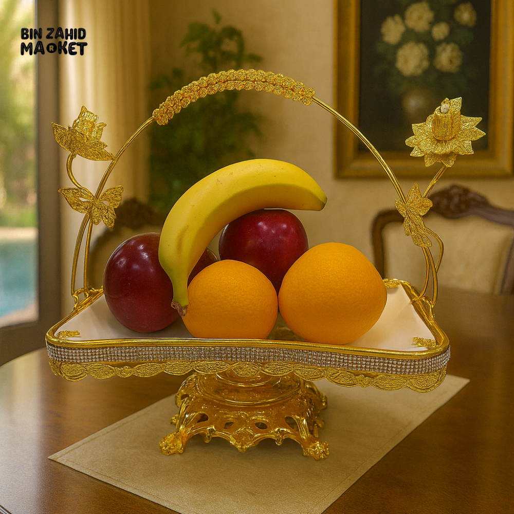 LUXURY GOLDEN FRUIT BASKET