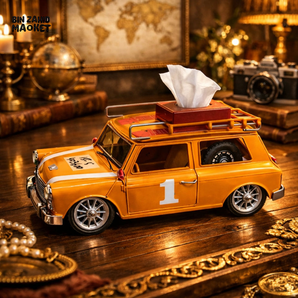 LUXURY MINI COOPER TISSUE BOX HOLDER