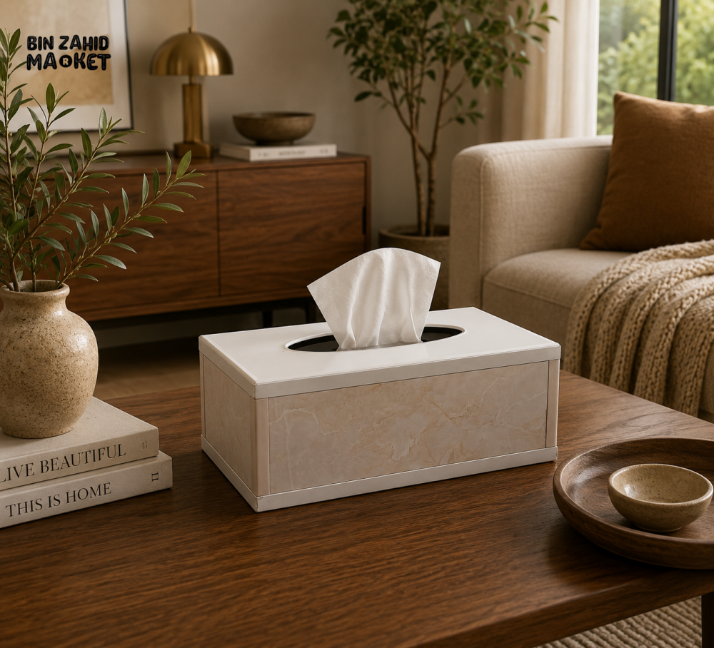 LUXURY MODERN ACRYLIC TISSUE BOX HOLDER