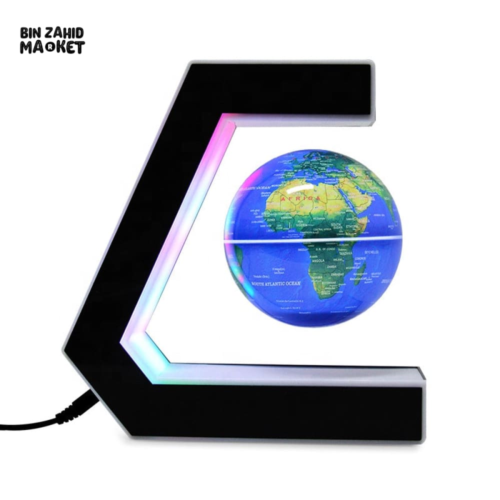 MAGNETIC FLOATING GLOBE NIGHT LAMP FOR LUXURY BEDROOM DECOR