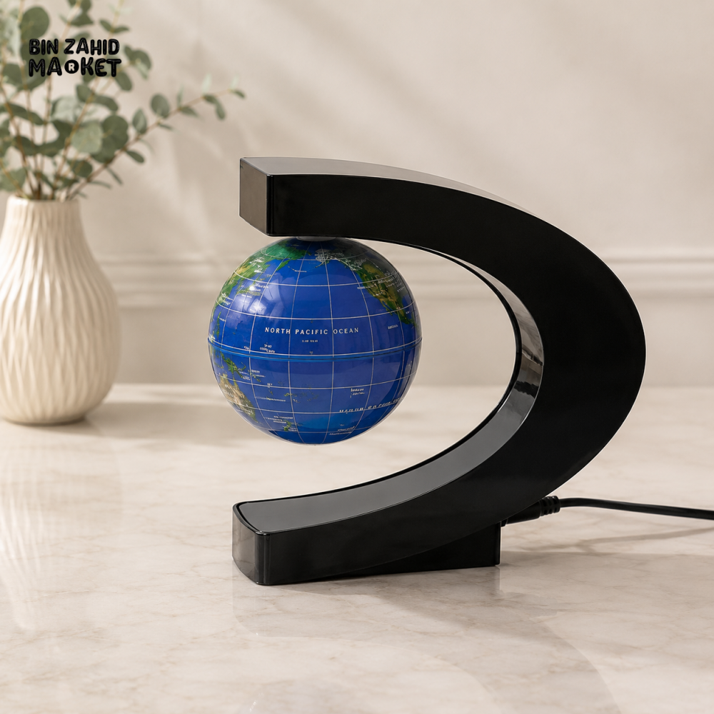 MAGNETIC LEVITATING GLOBE DECOR