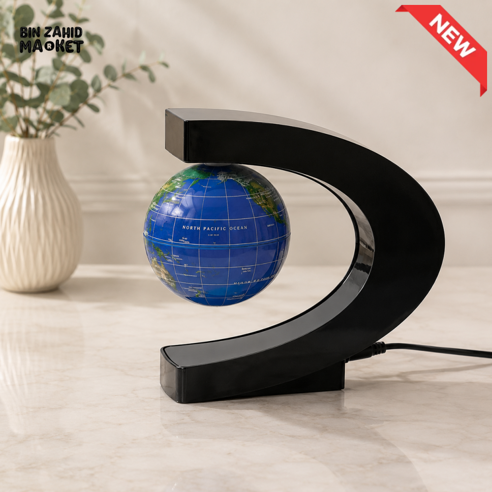 MAGNETIC LEVITATING GLOBE DECOR