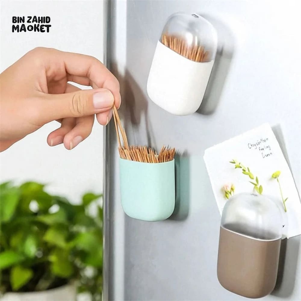 MAGNETIC TOOTHPICK HOLDER