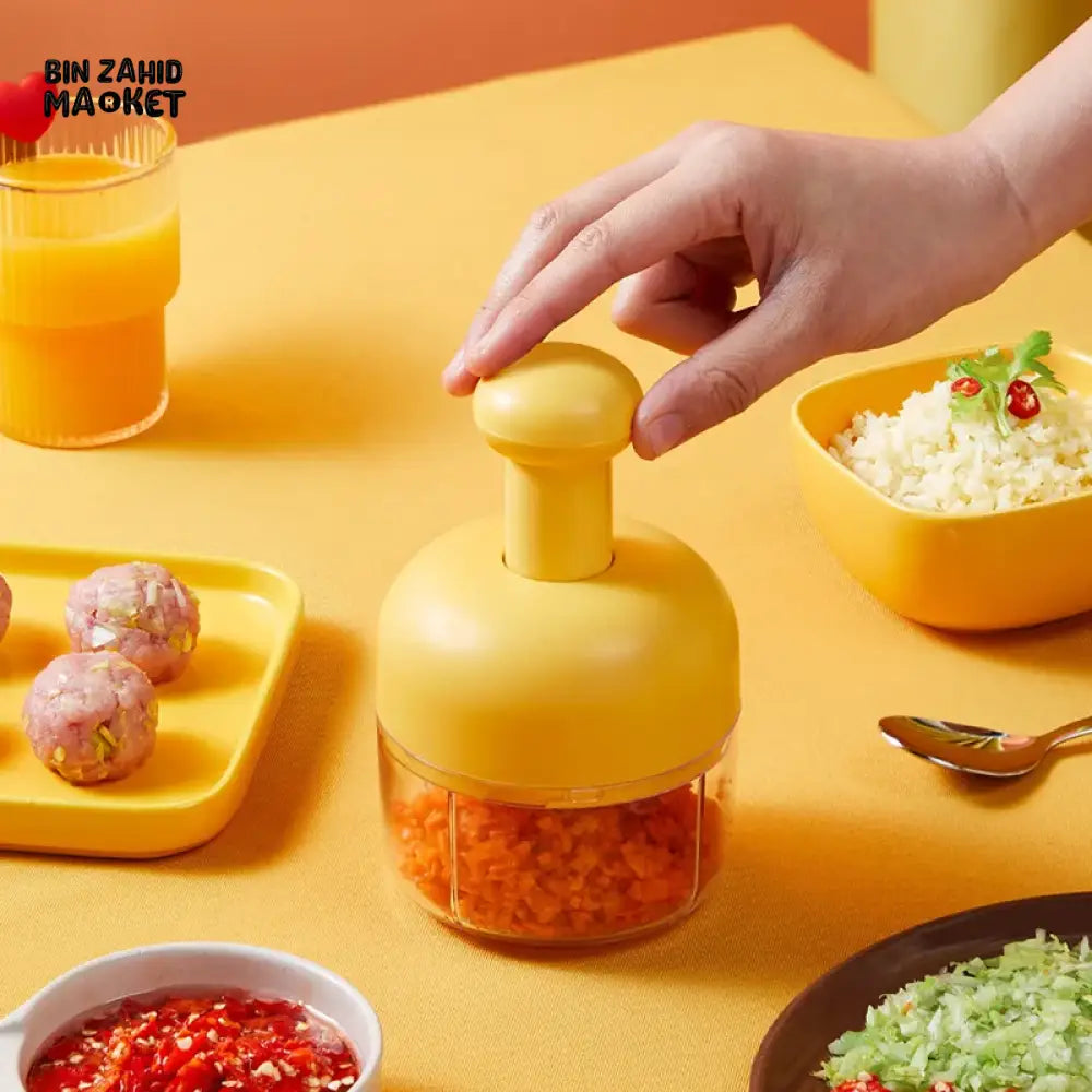 MANUAL GARLIC PRESS – HEAVY-DUTY GARLIC CRUSHER TOOL