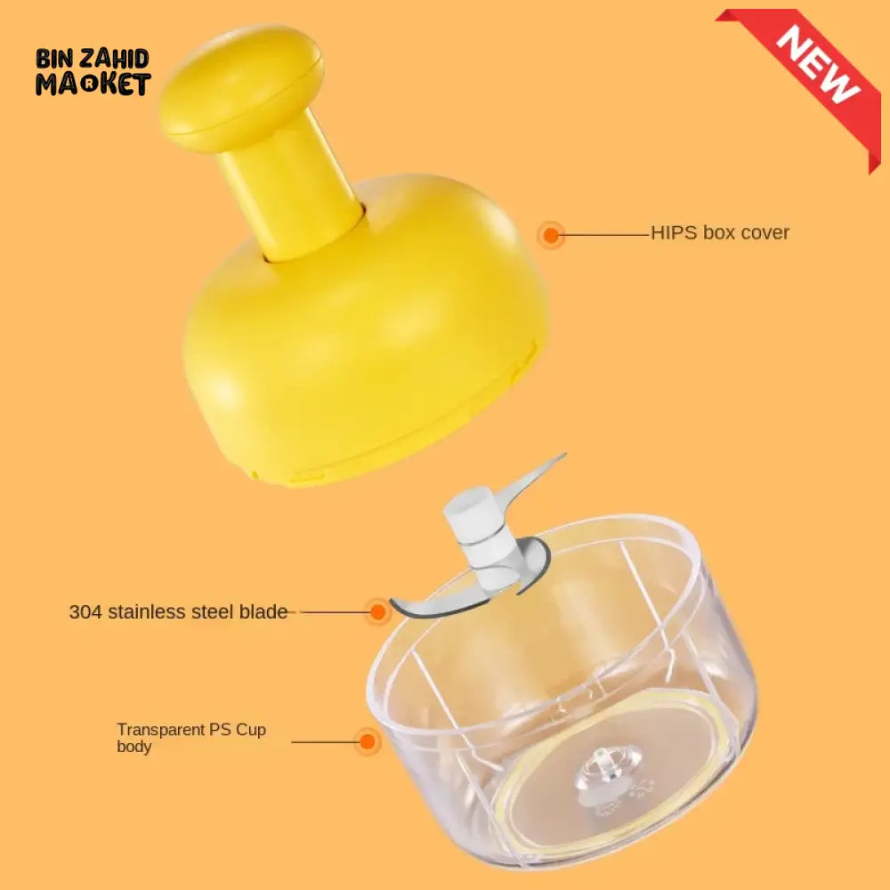 MANUAL GARLIC PRESS – HEAVY-DUTY GARLIC CRUSHER TOOL