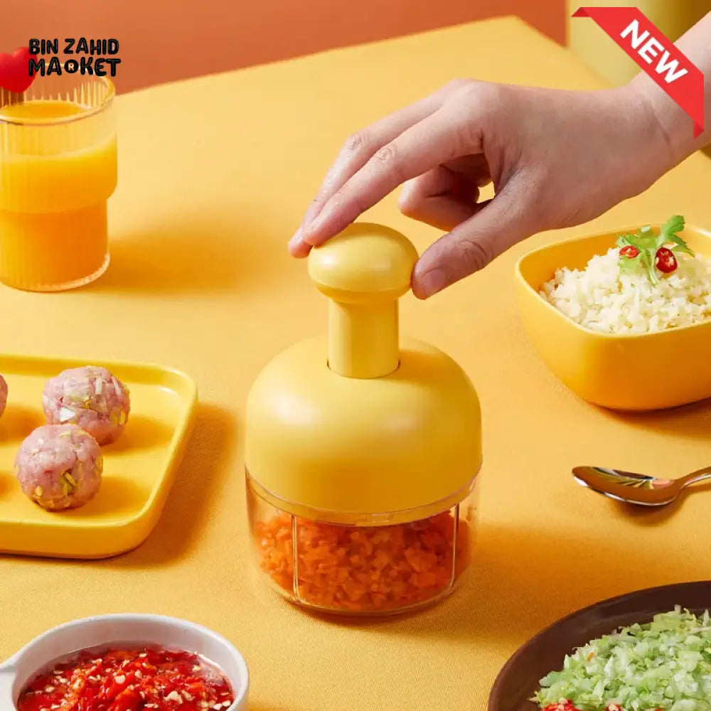 MANUAL GARLIC PRESS – HEAVY-DUTY GARLIC CRUSHER TOOL