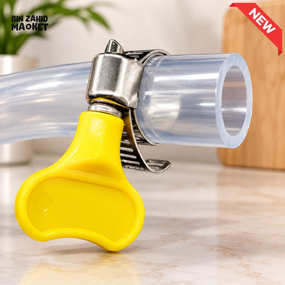 MANUAL SIPHON PUMP WITH TRANSPARENT LIQUID TRANSFER HOSE